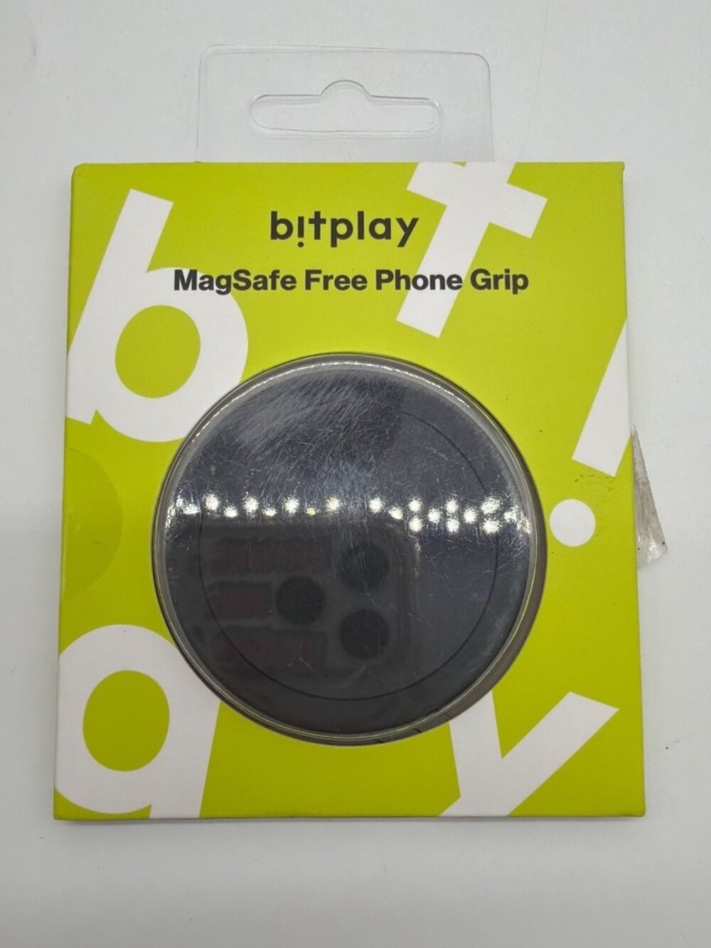Bitplay MagSafe Free Phone Grip With 360° Rotation For One-Handed Use & Stand Fu